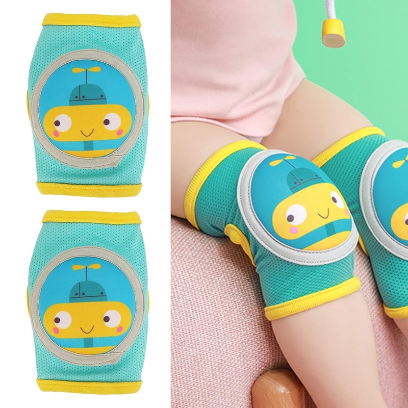 DOACT Baby Crawling Knee Pads, 1 Pair Kids Knee Protector Toddler Crawling Knee Pads Adjustable Anti Slip Breathable Baby Knee Pads for Crawling Toddling - Image 2